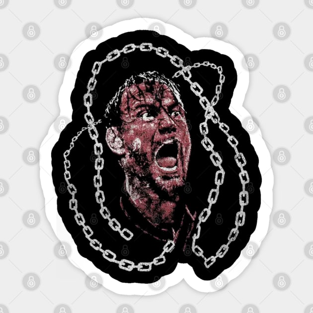 CM Punk Scream Sticker by ClarityMacaws